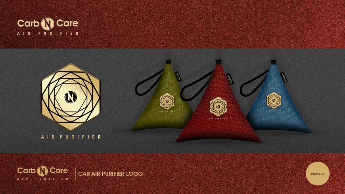 Carb N Care air purifier branding