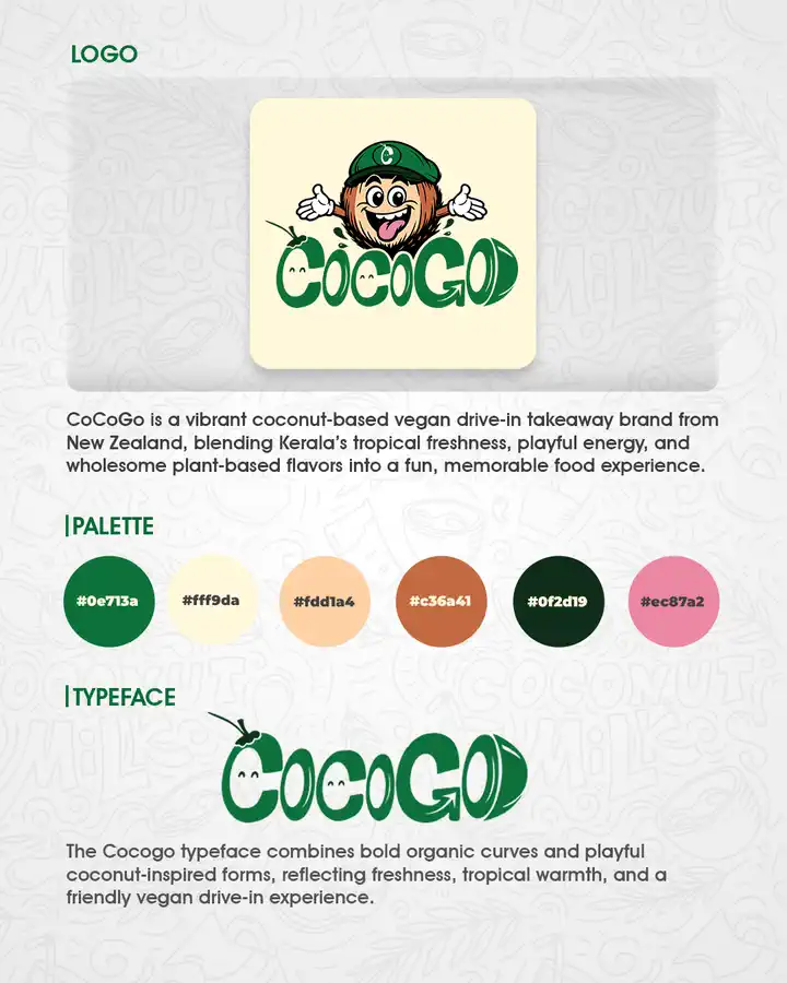 CocoGo brand artboard 2