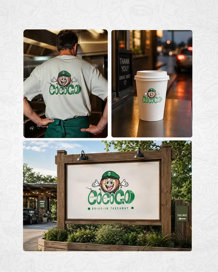CocoGo brand artboard 3
