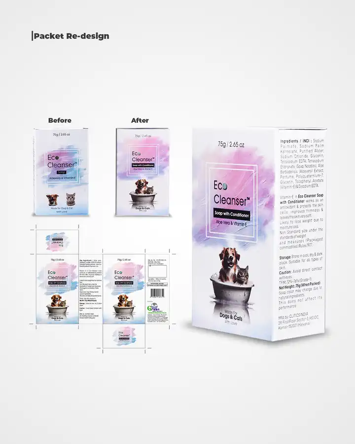 Eco Cleanser brand artboard 2