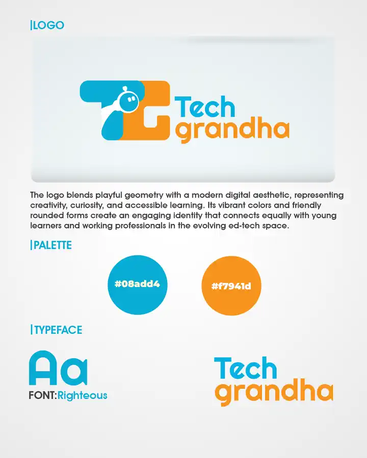 Tech Grandha brand artboard 2